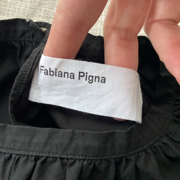 Fabiana Pigna Ruse Cotton Poplin Top size Small - Picture 8 of 8